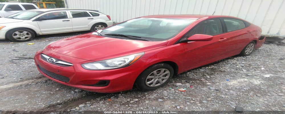 KMHCT4AE2EU736455 2014 HYUNDAI ACCENT photo no. 2