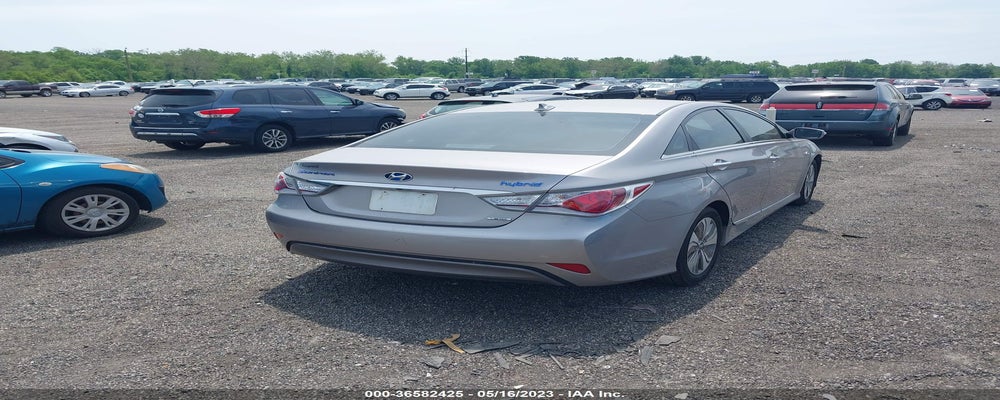 KMHEC4A47DA089504 2013 HYUNDAI SONATA HYBRID photo no. 4