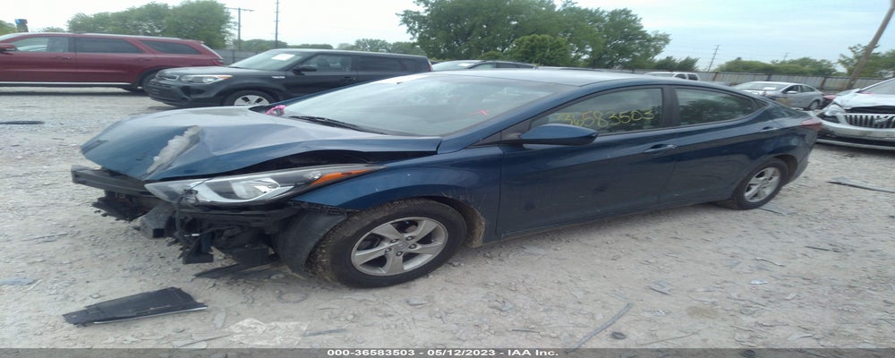 KMHDH4AE5EU194581 2014 HYUNDAI ELANTRA photo no. 2