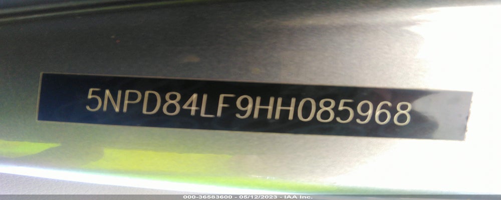 5NPD84LF9HH085968 2017 HYUNDAI ELANTRA photo no. 9
