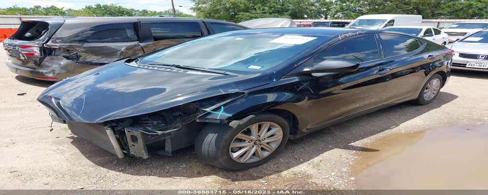 5NPDH4AE2EH533733 2014 HYUNDAI ELANTRA photo no. 2