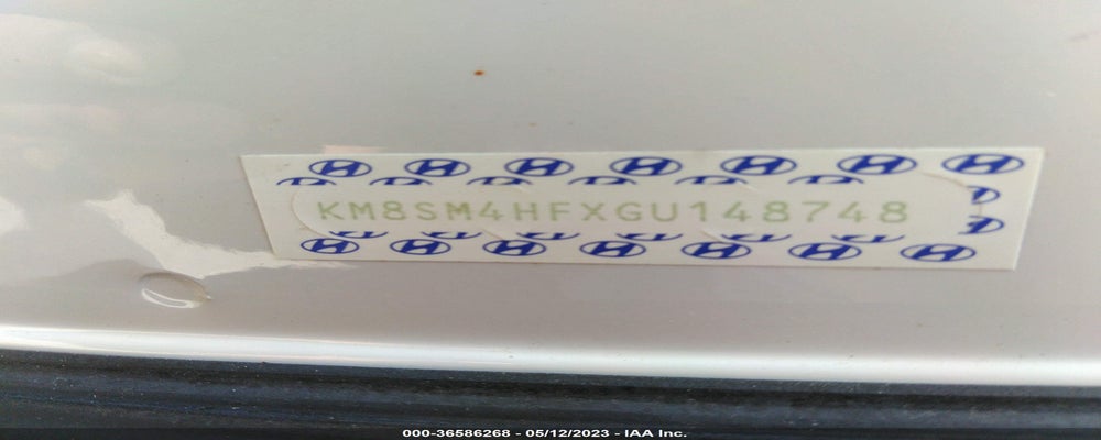 KM8SM4HFXGU148748 2016 HYUNDAI SANTA FE photo no. 9