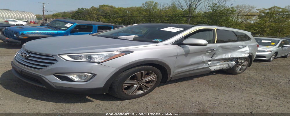 KM8SRDHFXEU039107 2014 HYUNDAI SANTA FE photo no. 2