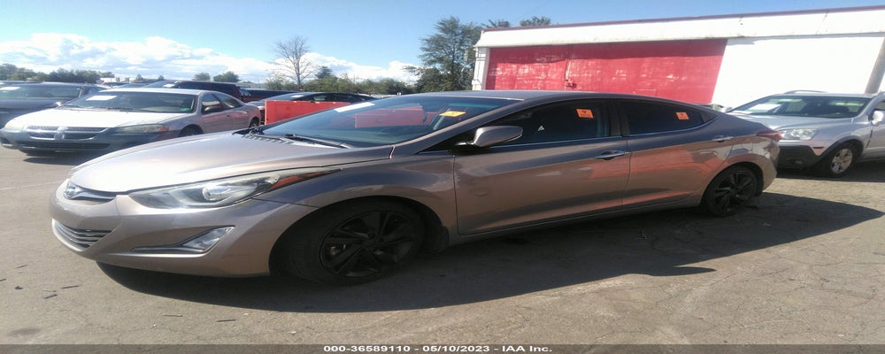 5NPDH4AE6EH501299 2014 HYUNDAI ELANTRA photo no. 2