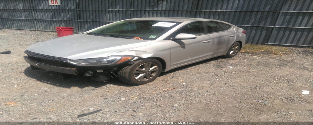 5NPD84LF7JH380055 2018 HYUNDAI ELANTRA photo no. 2
