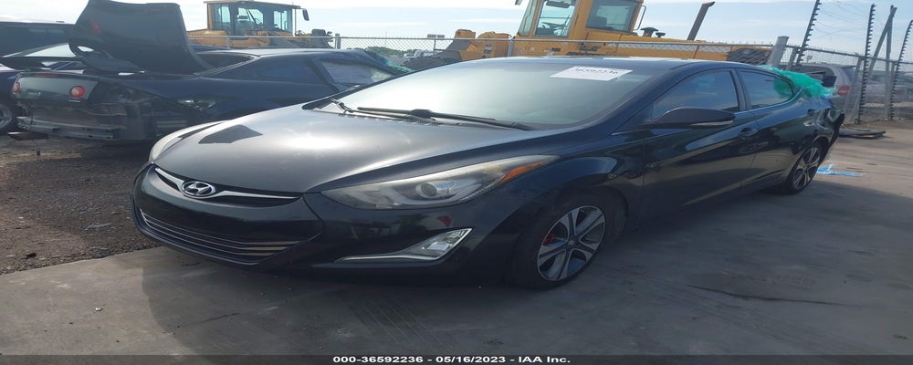 KMHDH4AH1EU204081 2014 HYUNDAI ELANTRA photo no. 2
