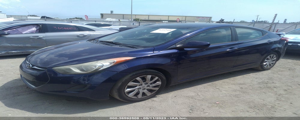 5NPDH4AE0BH013901 2011 HYUNDAI ELANTRA photo no. 2