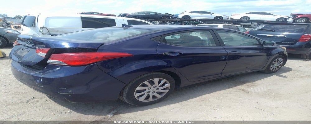 5NPDH4AE0BH013901 2011 HYUNDAI ELANTRA photo no. 4