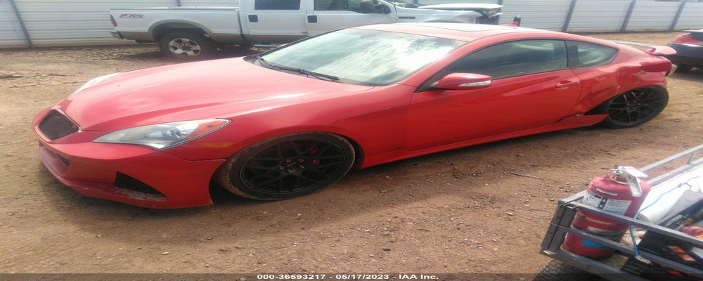 KMHHU6KH8AU037803 2010 HYUNDAI GENESIS COUPE photo no. 2