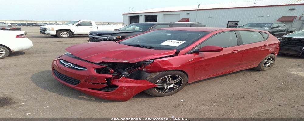 KMHCT5AE5FU233753 2015 HYUNDAI ACCENT photo no. 2