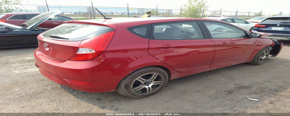 KMHCT5AE5FU233753 2015 HYUNDAI ACCENT photo no. 4