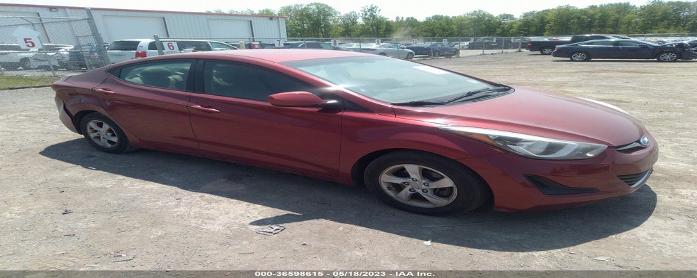 5NPDH4AE0EH545783 2014 HYUNDAI ELANTRA photo no. 2