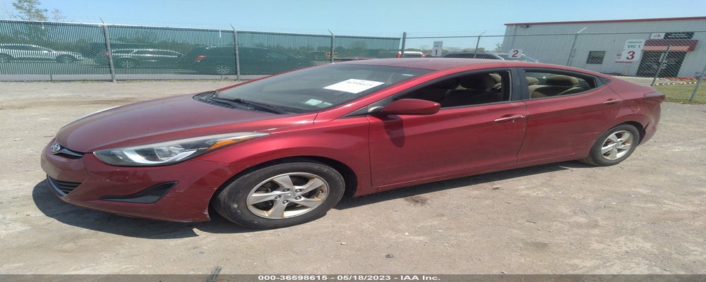 5NPDH4AE0EH545783 2014 HYUNDAI ELANTRA photo no. 2