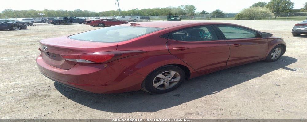 5NPDH4AE0EH545783 2014 HYUNDAI ELANTRA photo no. 4