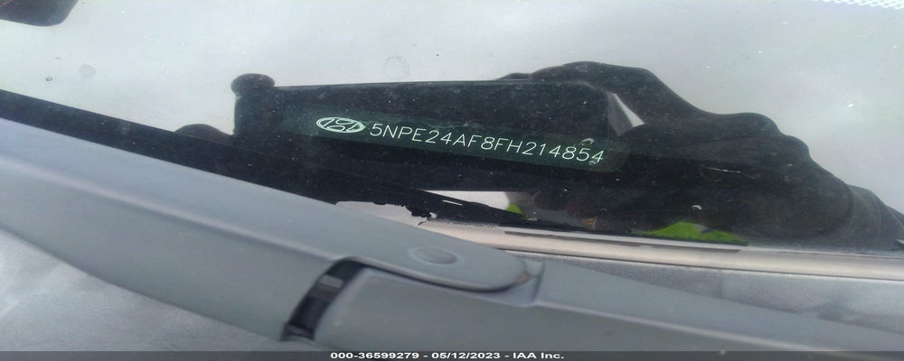 5NPE24AF8FH214854 2015 HYUNDAI SONATA photo no. 9