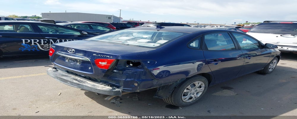 KMHDU4AD8AU839656 2010 HYUNDAI ELANTRA photo no. 4