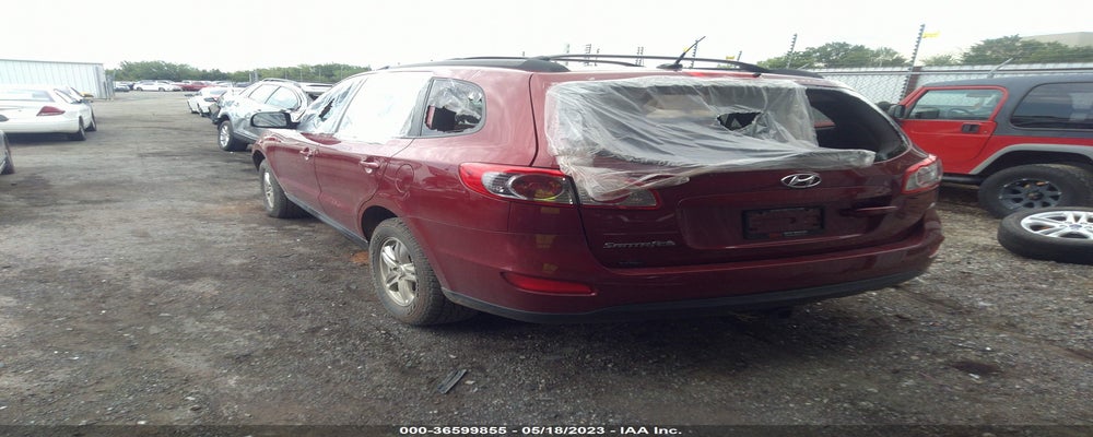 5XYZG3AB8CG146889 2012 HYUNDAI SANTA FE photo no. 3