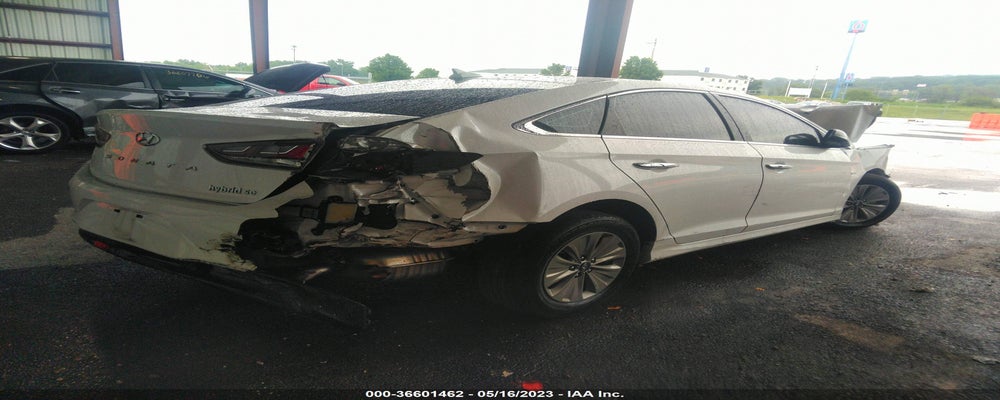 KMHE24L3XKA090442 2019 HYUNDAI SONATA HYBRID photo no. 4