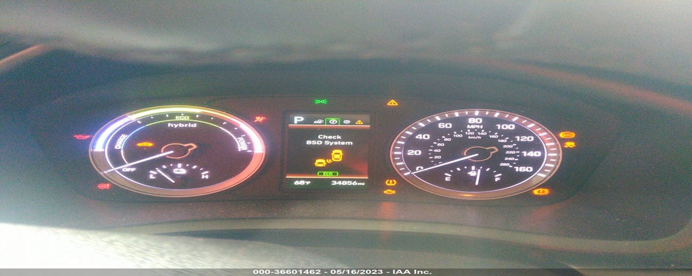 KMHE24L3XKA090442 2019 HYUNDAI SONATA HYBRID photo no. 7