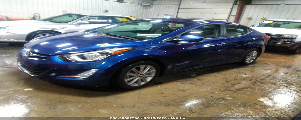 5NPDH4AEXGH660037 2016 HYUNDAI ELANTRA photo no. 2