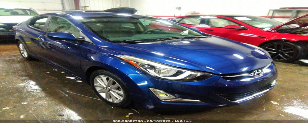 5NPDH4AEXGH660037 2016 HYUNDAI ELANTRA photo no. 6