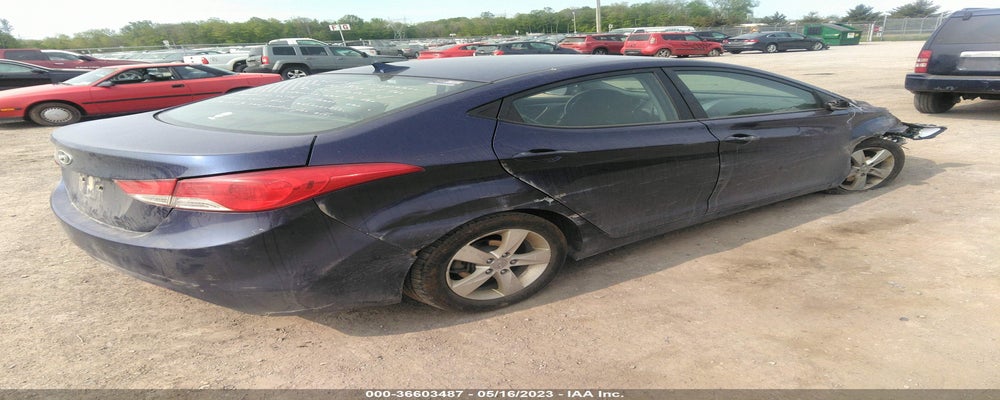 5NPDH4AE6CH110859 2012 HYUNDAI ELANTRA photo no. 4