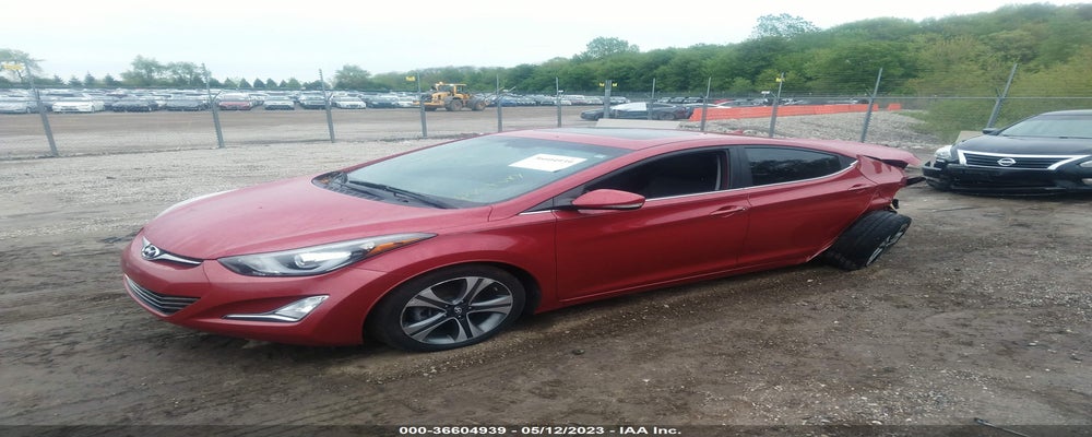 KMHDH4AH0EU155827 2014 HYUNDAI ELANTRA photo no. 2