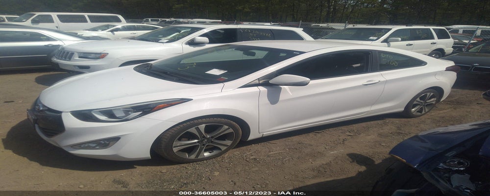 KMHDH6AH1EU028712 2014 HYUNDAI ELANTRA COUPE photo no. 2