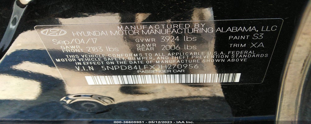 5NPD84LFXJH270956 2018 HYUNDAI ELANTRA photo no. 9