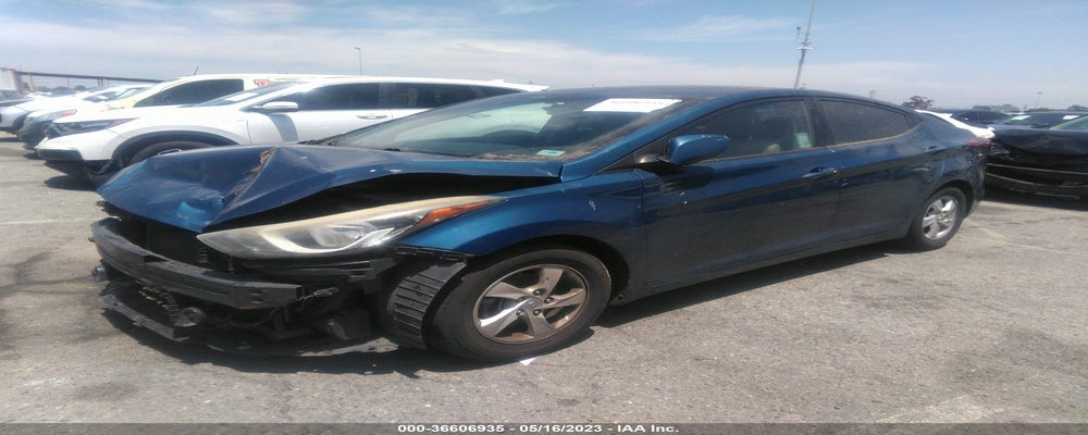 KMHDH4AEXEU064490 2014 HYUNDAI ELANTRA photo no. 2