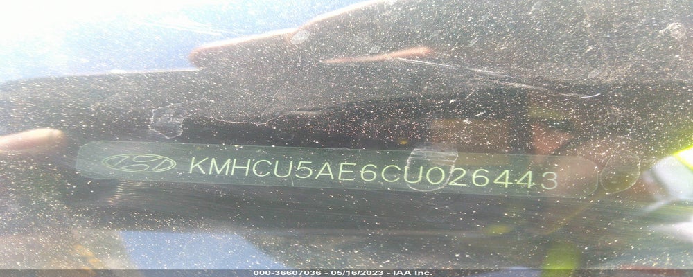 KMHCU5AE6CU026443 2012 HYUNDAI ACCENT photo no. 9