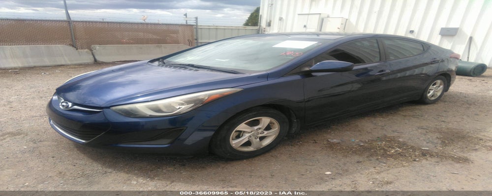 5NPDH4AEXFH551804 2015 HYUNDAI ELANTRA photo no. 2