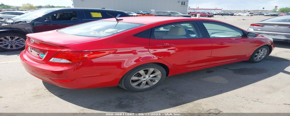 KMHCU4AEXCU099986 2012 HYUNDAI ACCENT photo no. 4