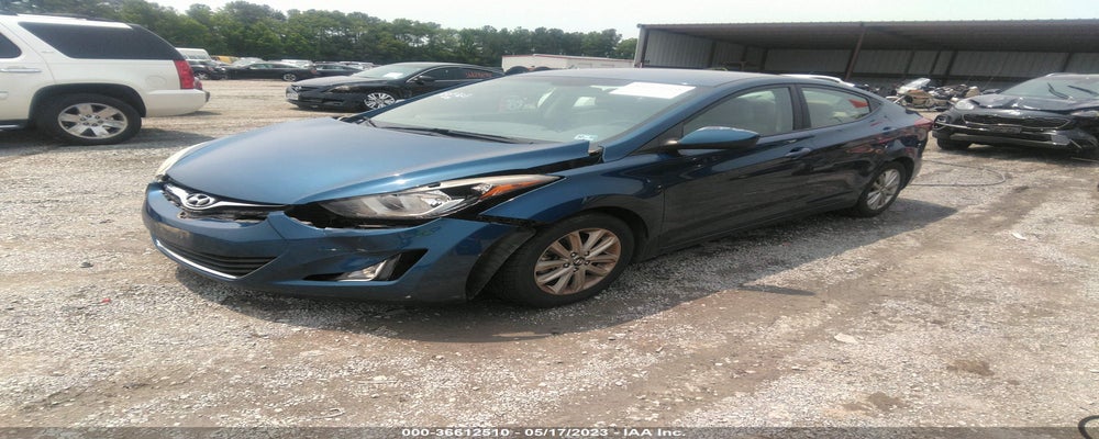 KMHDH4AEXEU083900 2014 HYUNDAI ELANTRA photo no. 2