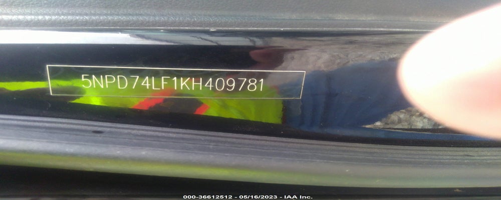 5NPD74LF1KH409781 2019 HYUNDAI ELANTRA photo no. 9