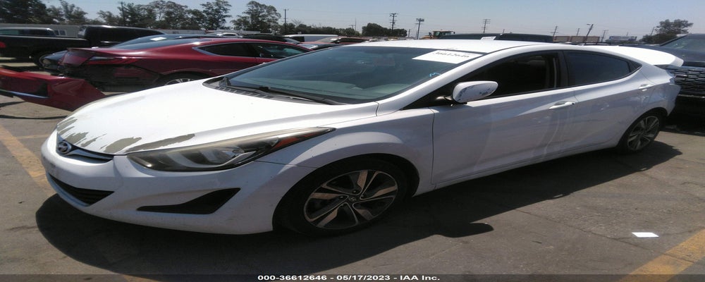 5NPDH4AE6EH516448 2014 HYUNDAI ELANTRA photo no. 2