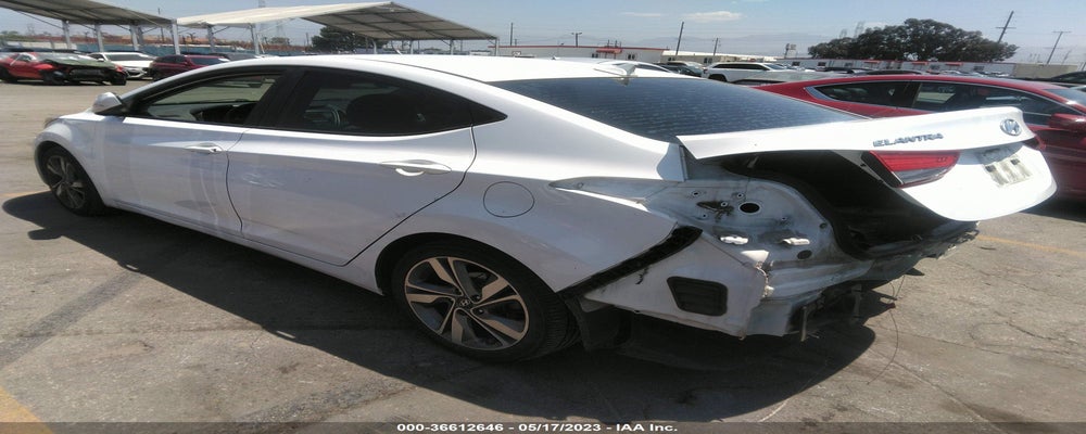 5NPDH4AE6EH516448 2014 HYUNDAI ELANTRA photo no. 3