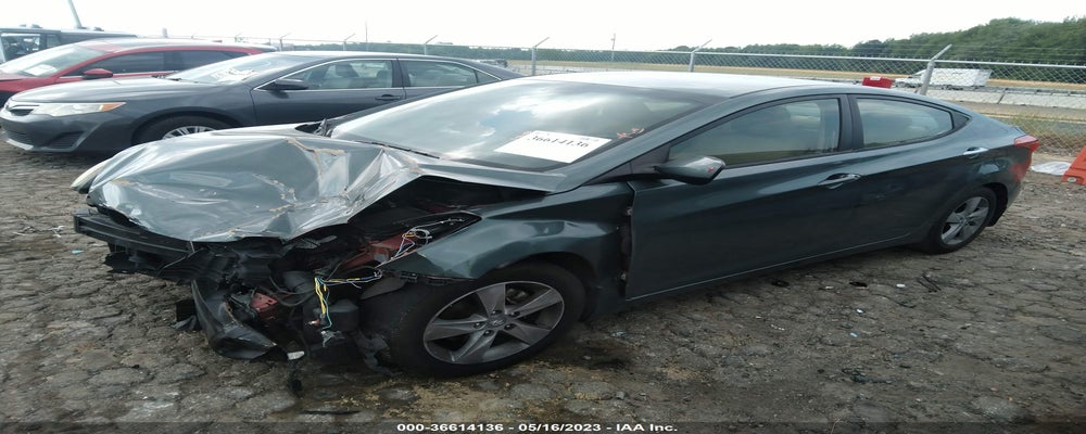 KMHDH4AE2CU354249 2012 HYUNDAI ELANTRA photo no. 2
