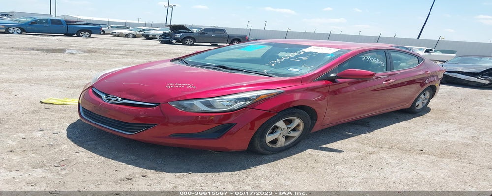 5NPDH4AE2FH589835 2015 HYUNDAI ELANTRA photo no. 2