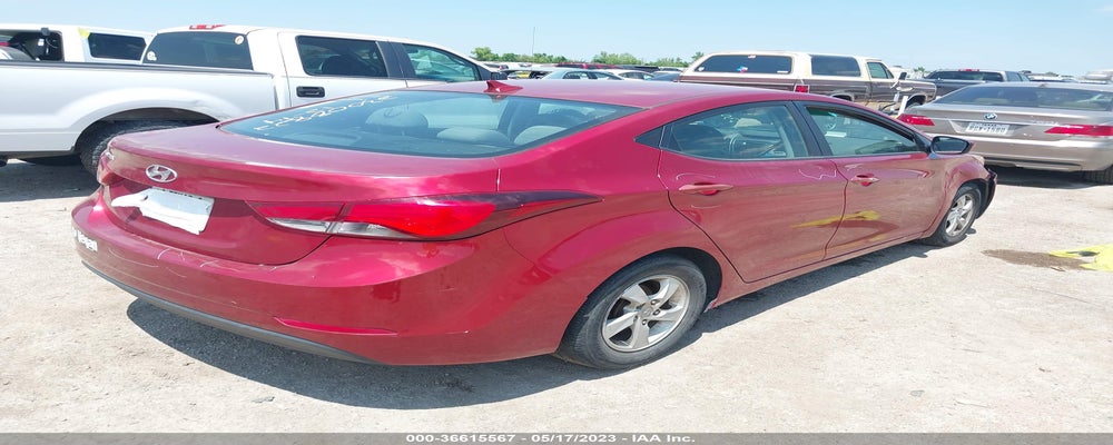 5NPDH4AE2FH589835 2015 HYUNDAI ELANTRA photo no. 4