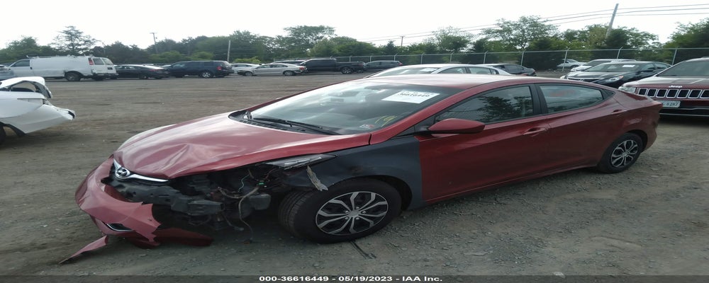 5NPDH4AE7GH704902 2016 HYUNDAI ELANTRA photo no. 2