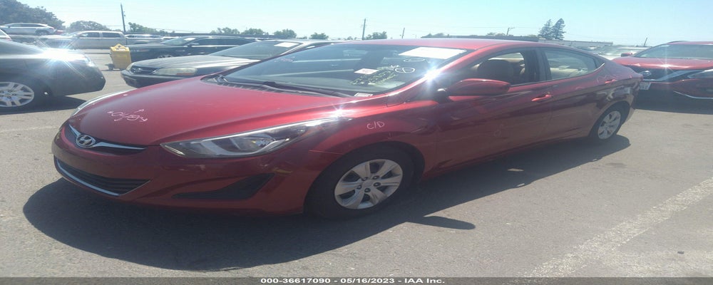 5NPDH4AE5GH761843 2016 HYUNDAI ELANTRA photo no. 2