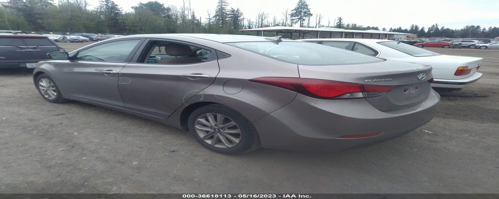 5NPDH4AE0GH785015 2016 HYUNDAI ELANTRA photo no. 3