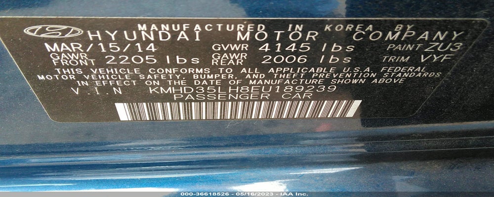 KMHD35LH8EU189239 2014 HYUNDAI ELANTRA GT photo no. 9