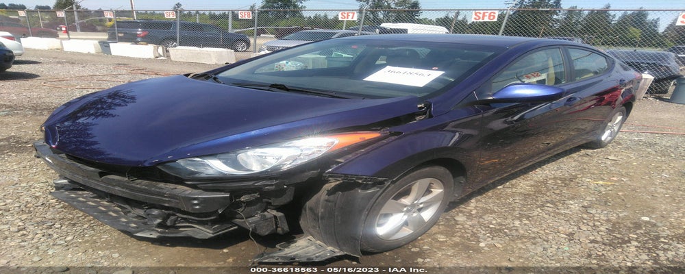 5NPDH4AE0DH168399 2013 HYUNDAI ELANTRA photo no. 2