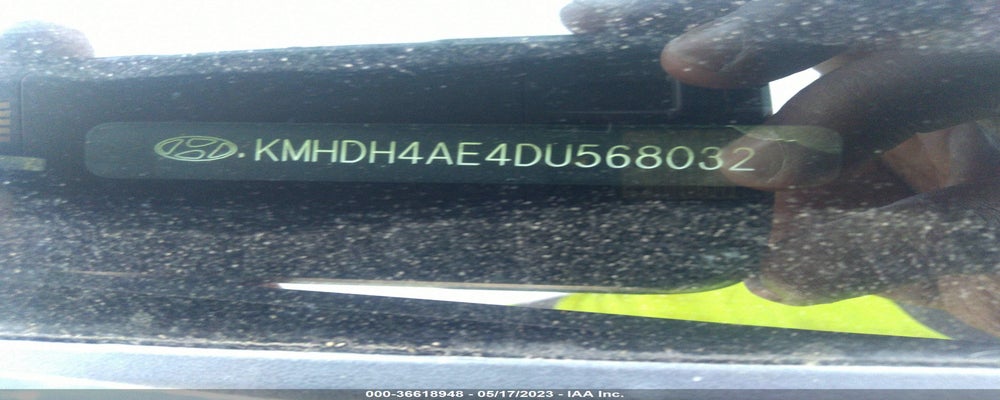 KMHDH4AE4DU568032 2013 HYUNDAI ELANTRA photo no. 9