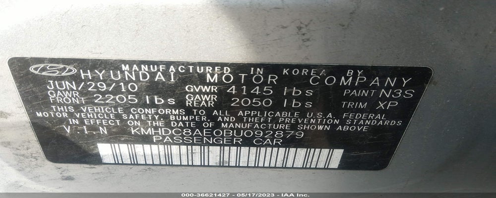 KMHDC8AE0BU092879 2011 HYUNDAI ELANTRA TOURING photo no. 9