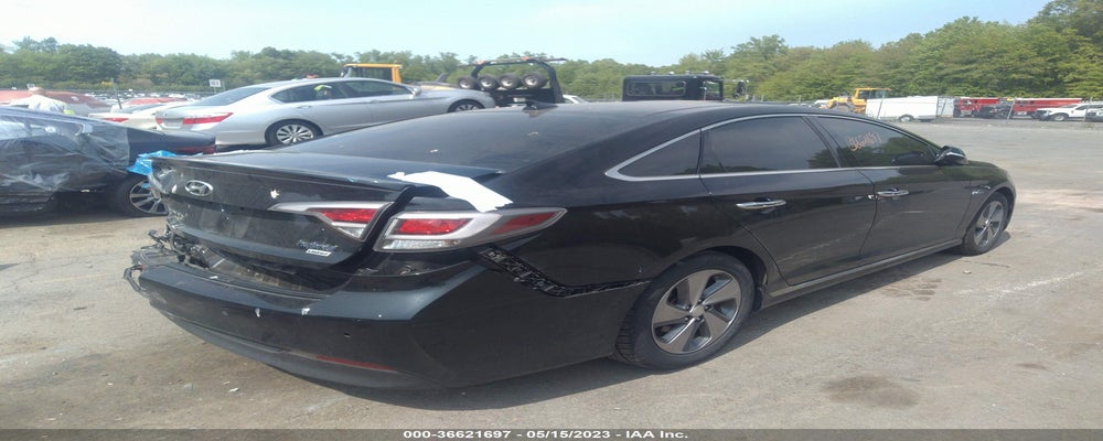 KMHE34L1XHA045098 2017 HYUNDAI SONATA HYBRID photo no. 4