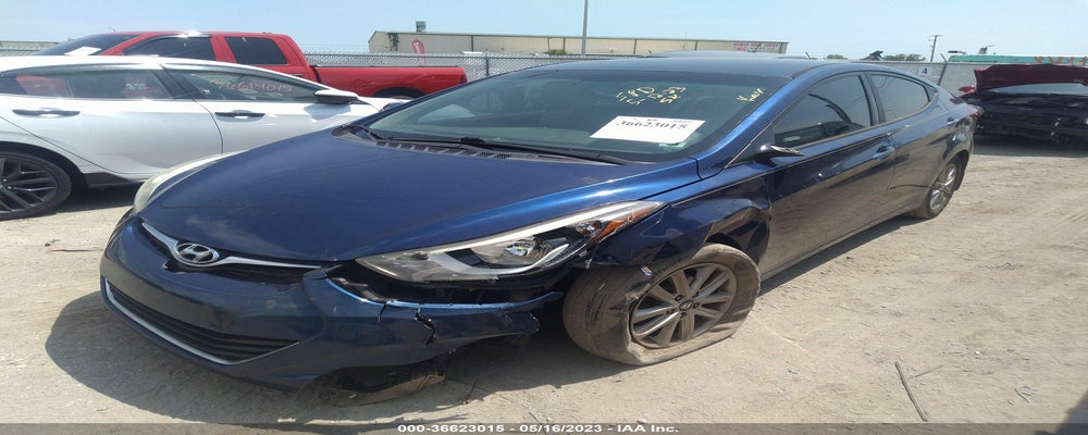 5NPDH4AE9GH725430 2016 HYUNDAI ELANTRA photo no. 2