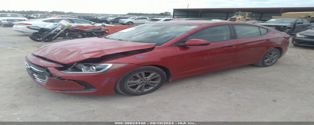 5NPD84LF0JH245869 2018 HYUNDAI ELANTRA photo no. 2